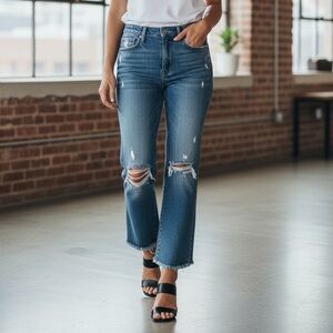 MOTHER Distressed Blue Jeans SOLD